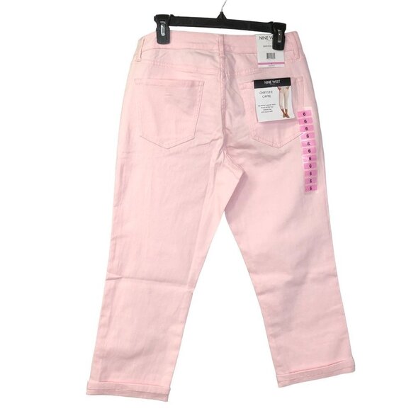 NINE WEST CHRISTIE PINK CAPRI SIZE 6 NEW‎ WITH TAG - Picture 7 of 9